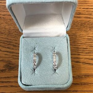 Elegant Silver Hoop Earrings